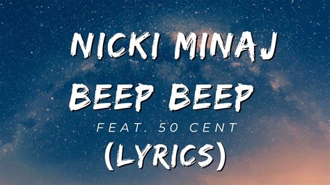 nicki minaj beep beep lyrics.